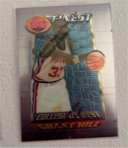 1994-95 Topps Finest #200 Grant Hill — front