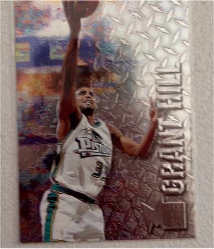 1996-97 Fleer Metal #168 Grant Hill — front