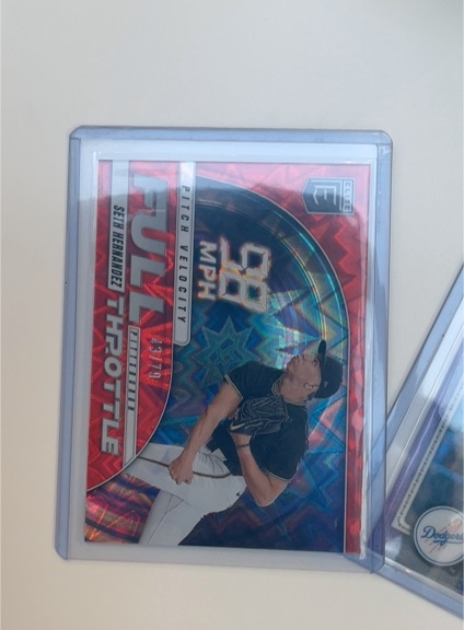 2026 Donruss Elite Full Throttle Seth Hernandez — front