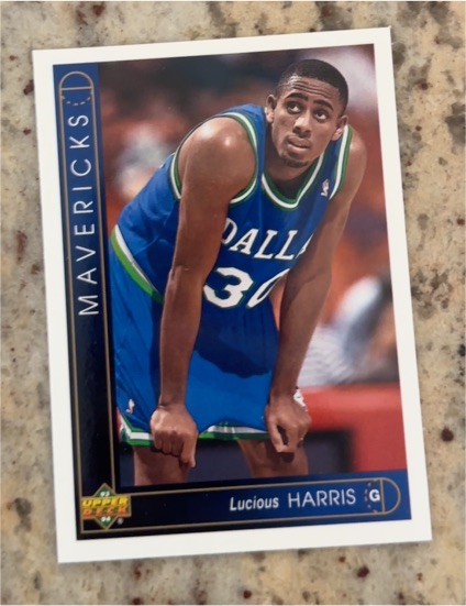 1993-94 Upper Deck #393 Lucious Harris — front