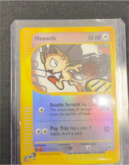 2002 Pokemon Expedition #121 Meowth — front