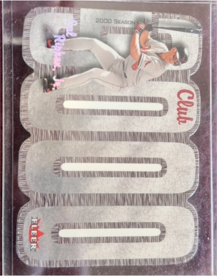 2000 Fleer 3000 Club Cal Ripken Jr. — front