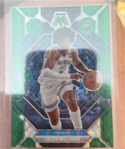 2022-23 Panini Mosaic #217 Jalen Williams — front