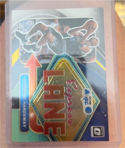2020-21 Donruss Optic #17 Anfernee Hardaway Express Lane — front