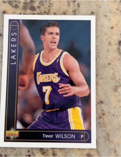 1993-94 Upper Deck #312 Trevor Wilson — front
