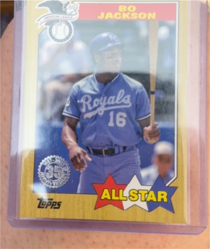 2022 Topps Series 2 1987 Topps All-Star Bo Jackson #87AS-10 — front