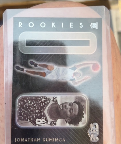 2021-22 Panini Chronicles Draft Picks #185 Jonathan Kuminga Gala Rookies — front