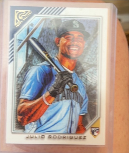 2022 Topps Gallery #35 Julio Rodriguez Rookie Card — front