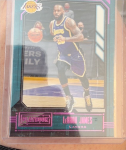 2020-21 Panini Chronicles Playbook #178 LeBron James — front