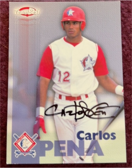 1999 Team Best #NNO Carlos Pena — front