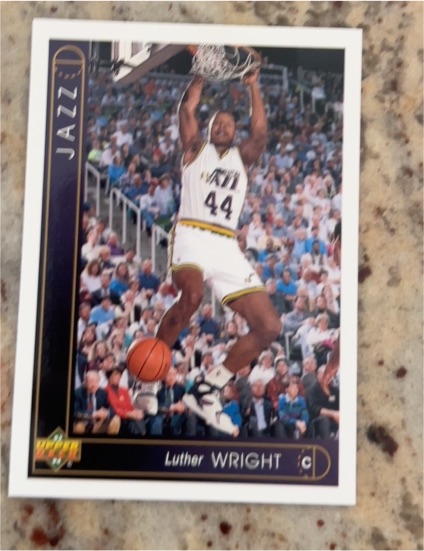 1993-94 Upper Deck #339 Luther Wright — front