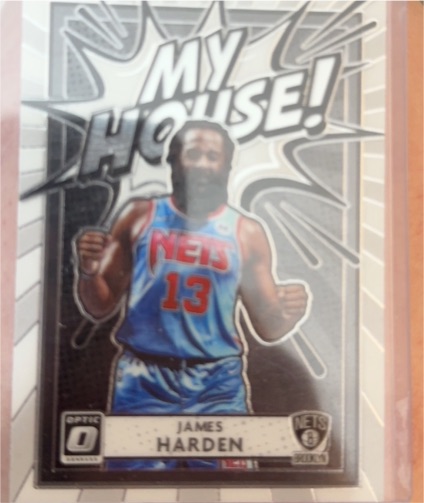 2020-21 Panini Donruss Optic #12 James Harden My House — front