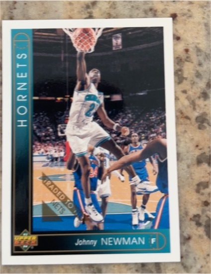 1993-94 Upper Deck #277 Johnny Newman — front