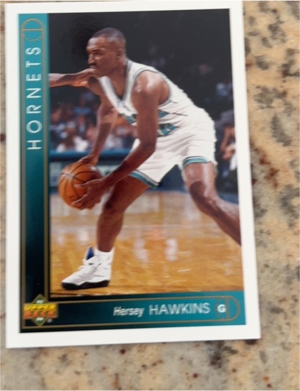 1993-94 Upper Deck #389 Hersey Hawkins — front