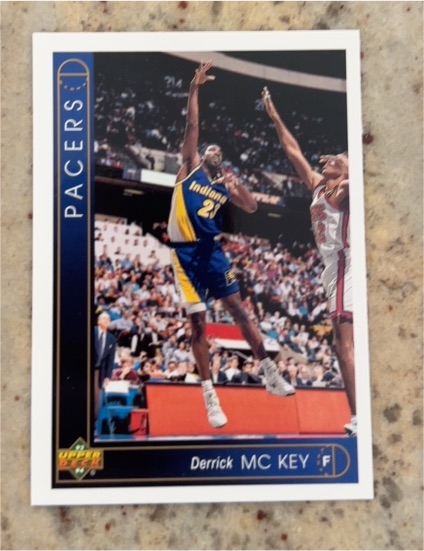 1993-94 Upper Deck #356 Derrick McKey — front