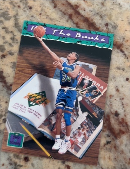 1993-94 Upper Deck #481 Michael Williams — front