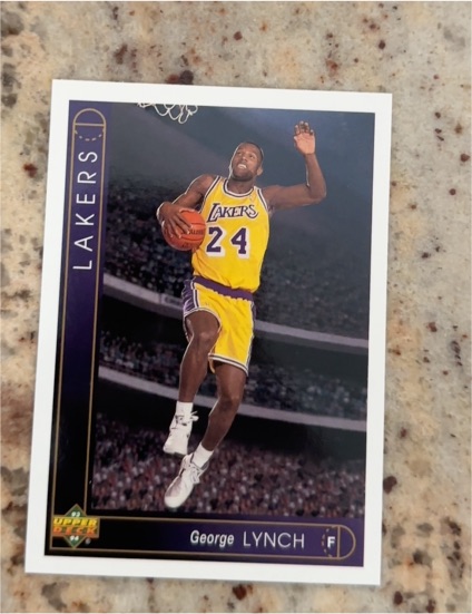 1993-94 Upper Deck #355 George Lynch — front