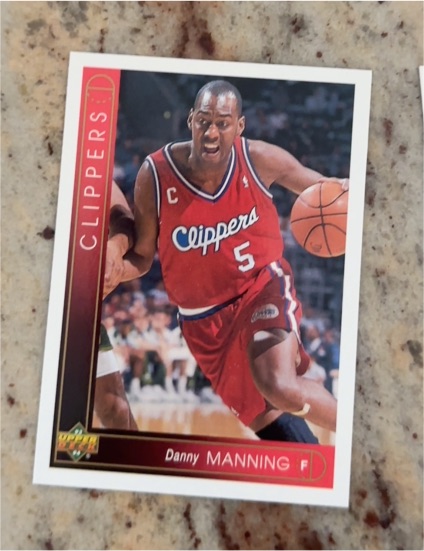 1993-94 Upper Deck #342 Danny Manning — front