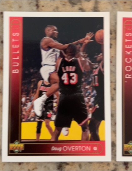 1993-94 Upper Deck #326 Doug Overton — front