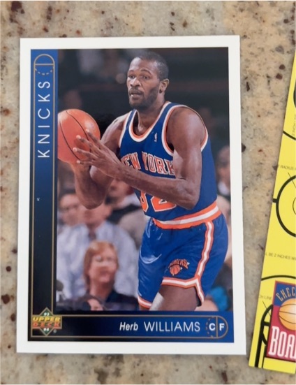 1993-94 Upper Deck #315 Herb Williams — front