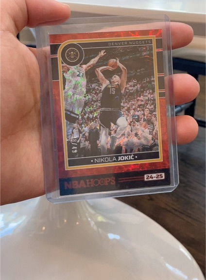 2024-25 Panini NBA Hoops #12 Nikola Jokić — front