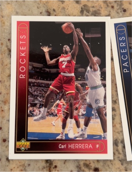1993-94 Upper Deck #289 Carl Herrera — front