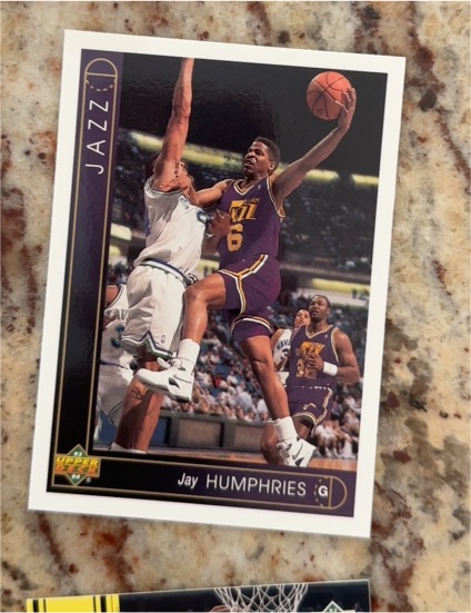 1993-94 Upper Deck #301 Jay Humphries — front