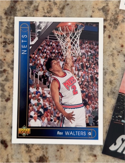 1993-94 Upper Deck #316 Rex Walters — front