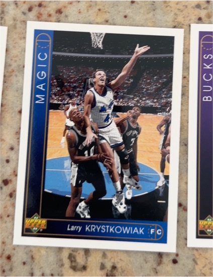1993-94 Upper Deck #397 Larry Krystkowiak — front