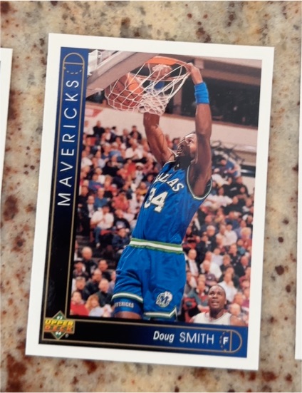 1993-94 Upper Deck #263 Doug Smith Dallas Mavericks — front