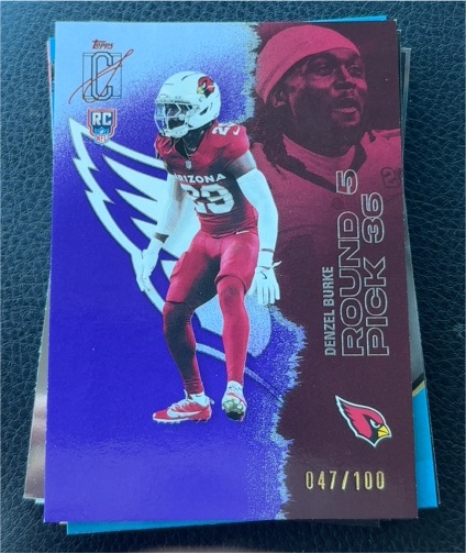 2025 Topps Signature Class #165 Denzel Burke — front
