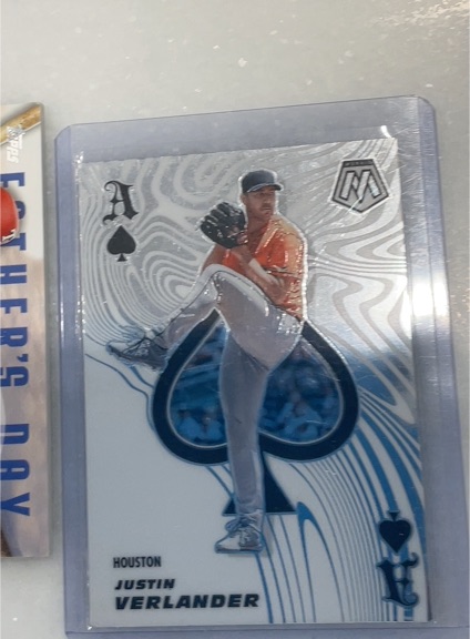 2021 Panini Mosaic Aces #ACE7 Justin Verlander — front