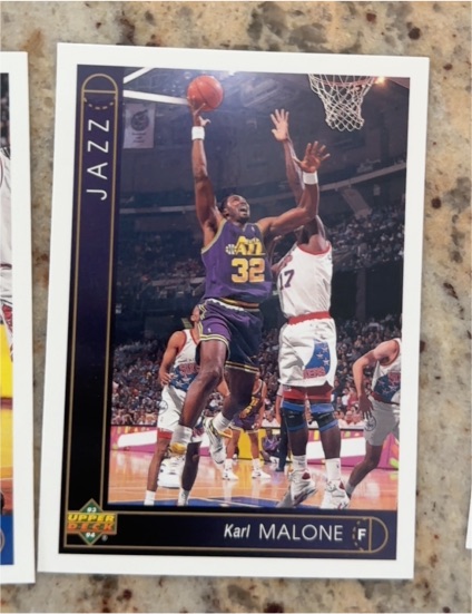 1991-92 Upper Deck #355 Karl Malone — front