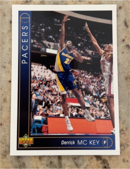 1993-94 Upper Deck #356 Derrick McKey — front