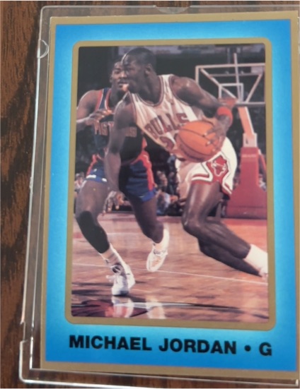 1990 Sports Educational #1 Michael Jordan — front