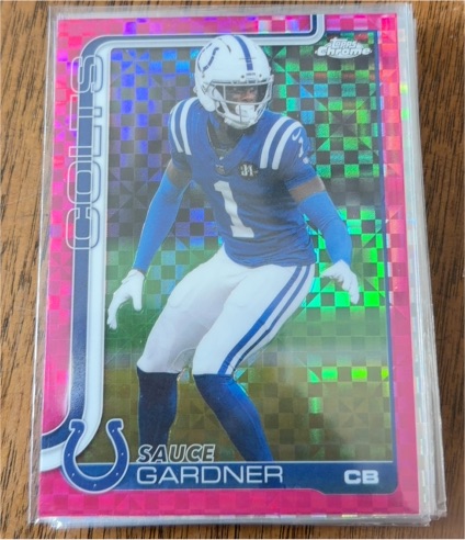2025 Topps Chrome #242 Sauce Gardner — front