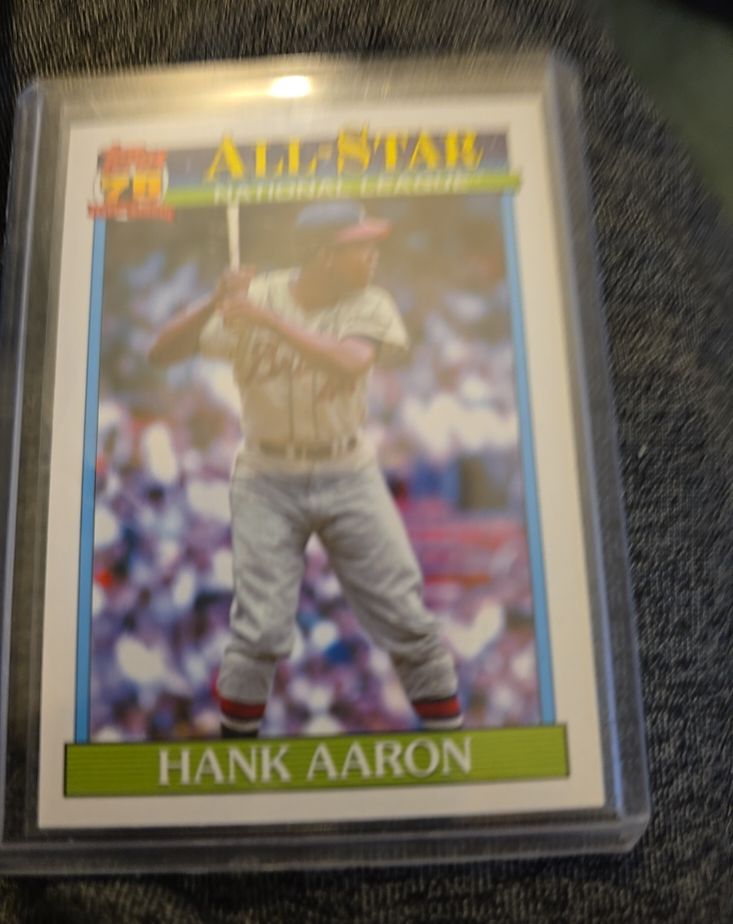 1991 Topps All-Star #91AS-38 Hank Aaron — front