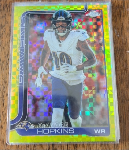 2025 Topps Chrome #20 DeAndre Hopkins — front