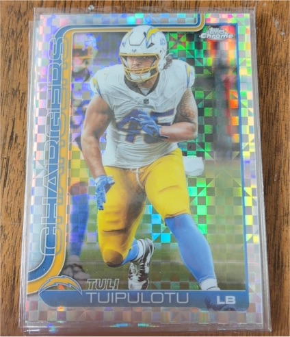 2025 Topps Chrome #163 Tuli Tuipulotu — front
