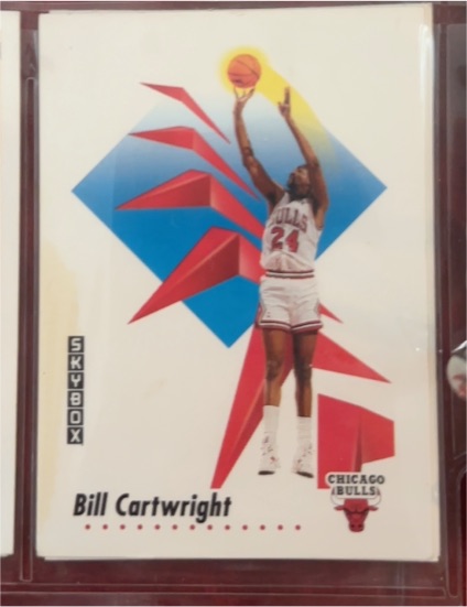 1991-92 SkyBox #35 Bill Cartwright — front