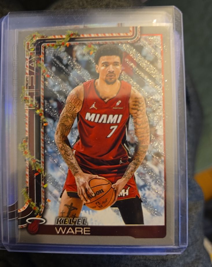 2025 Topps Holiday #H59 Kel'el Ware — front