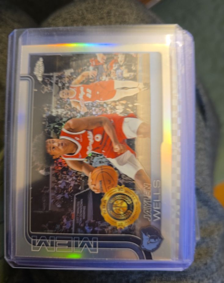 2025-26 Topps Chrome #200 Jaylen Wells — front