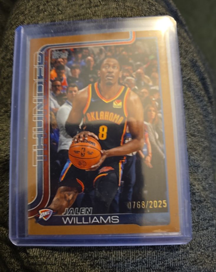 2025-26 Topps Basketball #116 Jalen Williams — front