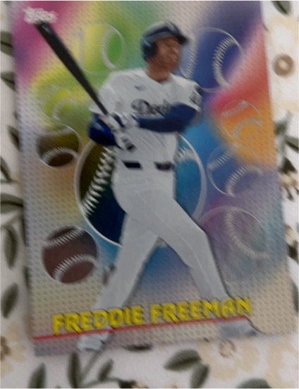 2025-26 Topps Series 2 MLB Titans Of The Game TOG-29 Freddie Freeman LA Dodgers — front