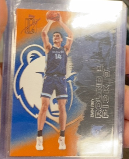 2024-25 Topps Signature Class #23 Zach Edey — front