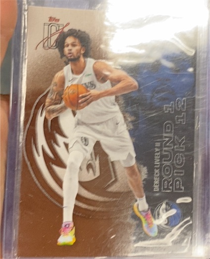 2025-26 Topps Signature Class #86 Dereck Lively II — front