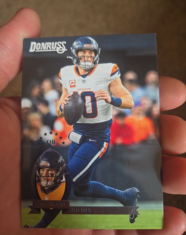 2025 Panini Donruss Retro 1995 #32 Bo Nix — front