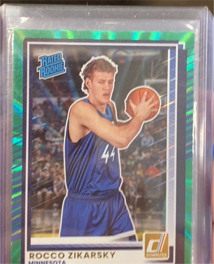 2025-26 Panini Donruss #32 Rated Rookie Rocco Zikarsky — front