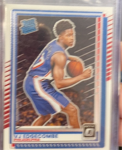2025-26 Panini Donruss Optic #1 VJ Edgecombe — front