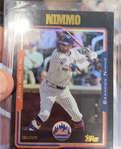2025 Topps Archives #288 Brandon Nimmo — front